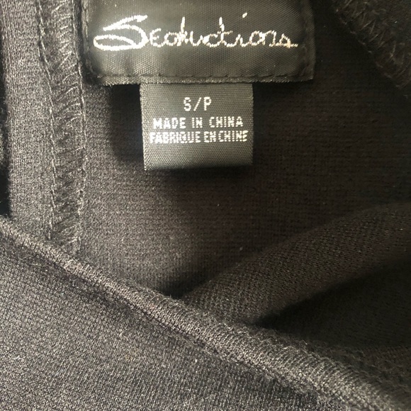 Black Peplum Dress - Picture 3 of 3